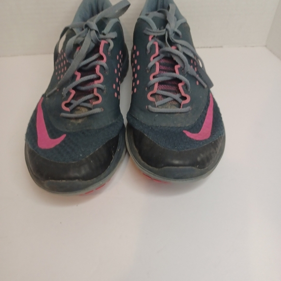 Nike Women's FS Lite Run 2 684667-005 Gray Pink Running Shoes Sneakers Size 8.5 - Picture 4 of 6